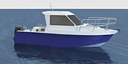 Алюминиевый катер A650   Aluminum hardtop boat