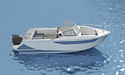Алюминиевый катер A550  Aluminum motorboat